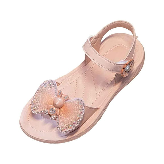 Girls Casual Shoes Dress Sandals for Girls Girls Sandals Breathable Lightweight Casual Outdoor School Shoes For Kids Age 4 12 Comfortable Summer Footwear For Daily Wear And Play(4 12Y)