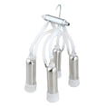 thumbnail image 1 of S SERENABLE Cow Milking Cluster for Vacuum Pump Milking Machine Portable Milking Machine, 1 of 9
