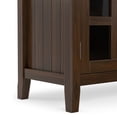 thumbnail image 3 of Simpli Home Acadian 60W Low TV Stand with Drawers, Glass Doors and Shelves, 3 of 12