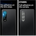 thumbnail image 6 of [3 Pack] Camera Lens Protector for Samsung Galaxy Z Fold 3, Anti-Scratch HD Tempered Glass Back Camera Protective Film [Ultra-Thin], Black, 6 of 8