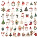 thumbnail image 4 of 96 pendientes de aleación con goteo de esmalte navideño, accesorios de joyería para hacer uno mismo, campana de Papá Noel, muñeco de nieve, pulsera, colgante pequeño, 4 of 5