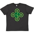 thumbnail image 3 of Inktastic St Patricks Day Shamrock Irish Youth T-Shirt, 3 of 5