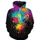 thumbnail image 3 of Sudadera con capucha con estampado 3D de grafiti divertido para hombre, sudadera con estampado de cielo estrellado y ojos coloridos, sudadera informal, sudadera holgada de manga larga, 3 of 5