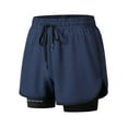 thumbnail image 1 of Shorts For Men Athletic Men Shorts Athletic Mens Athletic Shorts 3 Inch Inseam with Liner Quick Dry Running Gear Lightweight Breathable Back Zipper Pocket 2025, 1 of 6