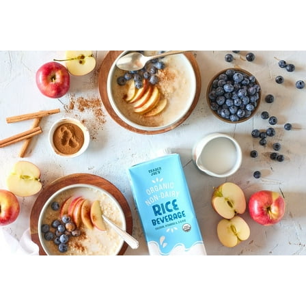 Pack of 3 - TJs Organic Non-Dairy Rice Beverage 32 Fl Oz