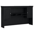 thumbnail image 2 of Scranton & Co Hutch pour Bureau en Forme de L en Noir Antique, 2 of 7
