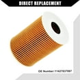 thumbnail image 4 of Unique Bargains 1 Set No.11427837997 Engine Oil Filter Transmission Oil Filter for BMW E90, 4 of 6