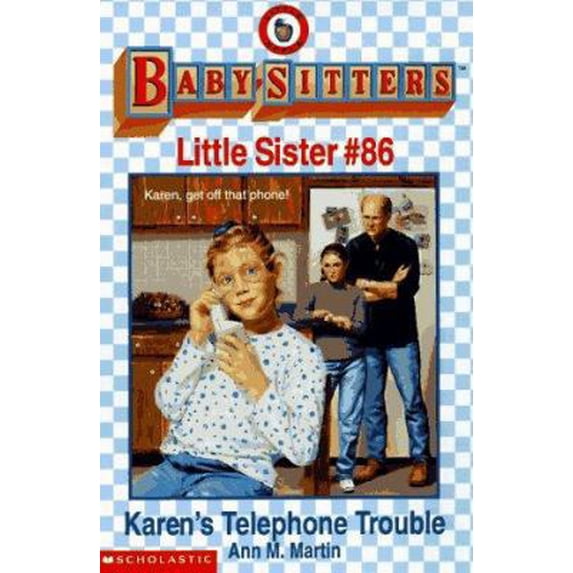 Pre-Owned Karen's Telephone Trouble by Ann M. Martin Baby-Sitters Little Sister No. 86 Paperback