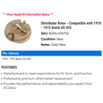 thumbnail image 2 of Distributor Rotor - Compatible with 1970 - 1972 Buick GS 455 1971, 2 of 2