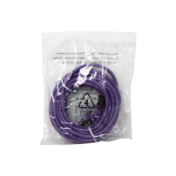 Belkin A3L980-14-PUR-S 14 ft. Cat 6 Purple RJ45M/RJ45M Snagless  Patch Cable