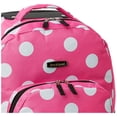 thumbnail image 4 of Mochila Rodante Rockland Doble Asa Puntos Rosas 43 cm, 4 of 6