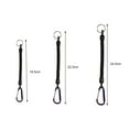 thumbnail image 6 of Anti-lost Rope Retractable Elastic with Keyring Carabiner Multifunctional Anti-theft TPU Coiled Spring Fishing Anti-lost Safety Lanyard Outdoor Supplies, 6 of 8