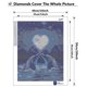 thumbnail image 2 of DIY Diamond Painting Full square drill Painting with Diamonds Kits 5D Art Wall decoration Blue jumpi, 2 of 4