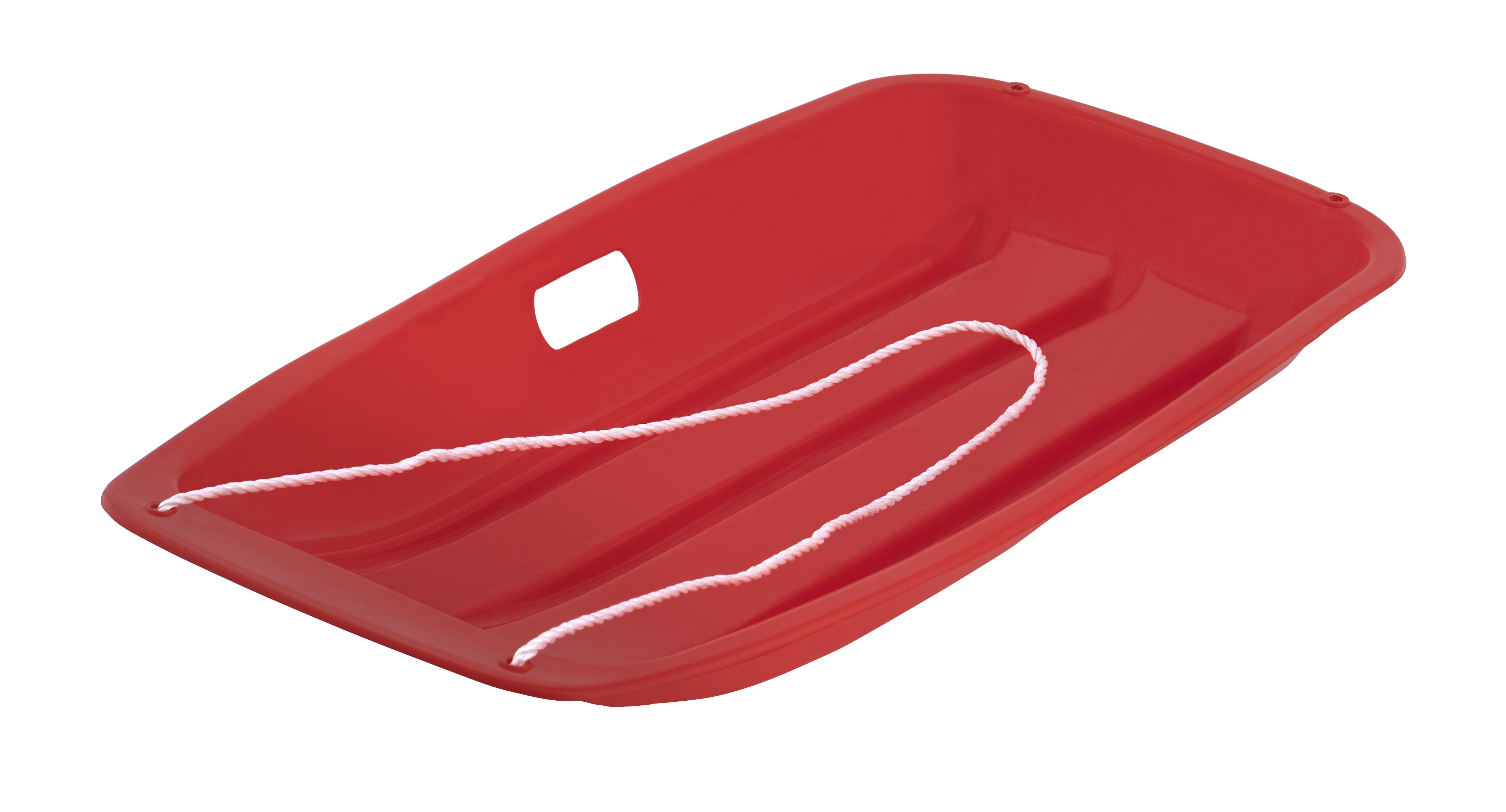Red Superio Long Kids Snow Sled 