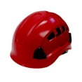 thumbnail image 2 of Pack Of 5, RK-SAFETY Adjustable ABS Climbing Helmet, 6-Point Suspension, Designed for Climbing, Riding and Construction, 5 Ea Red, 2 of 3