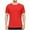 Red, variant on Mens Plus Size Shirts Short Sleeve Round Neck Sports Tops Stretch Athletic Basic Tee for Workout Gym Running Casual Active Wear T Shirt
