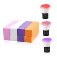 thumbnail image 2 of Nail Art Brush Portable Professional Nail Dust Brush with 8PCS Nail Buffer Block, 2 of 10