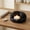 Black, variant on Sleeping Wolf Candle Holder Tea Light Candle Stand Animal Resin Candle Holder Rustic Tabletop Decoration for Living Room Bedroom Bookshelf Fireplace Home Decor Holiday Gift
