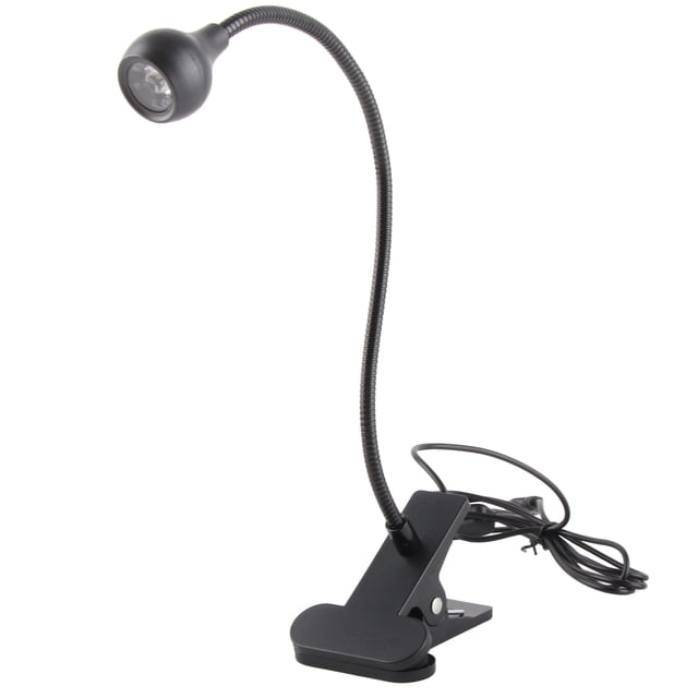 Luz De Abrazadera De Uñas UV, Lámpara De Abrazadera De Curado UV Portátil De Ajuste De 360 grados Flexible De Metal Para Salón De Uñas