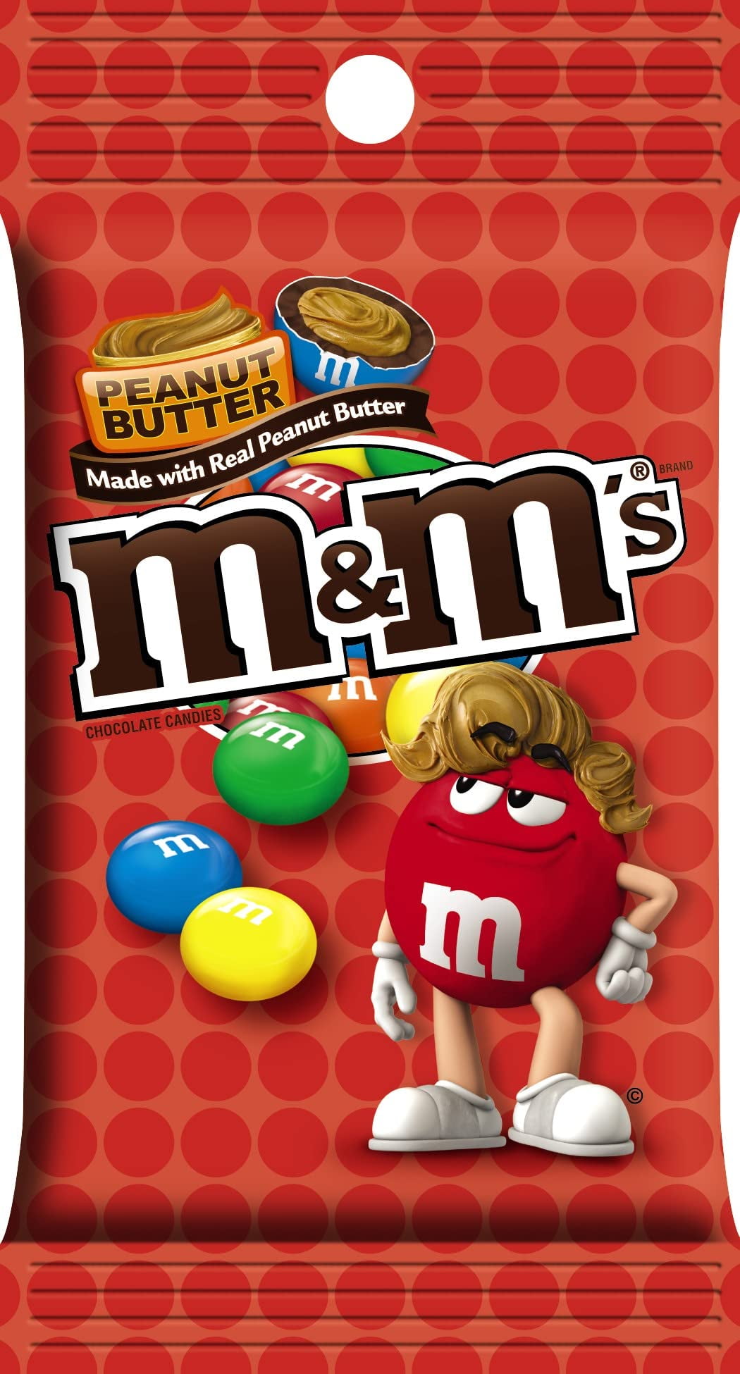 This peanut butter m&m came without a chocolate shell. : r