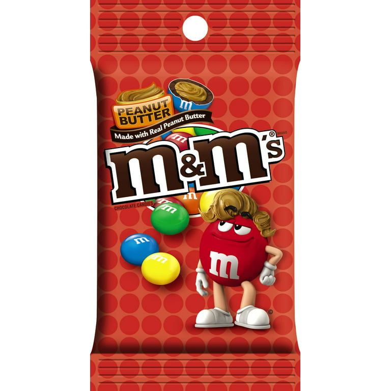  M&M'S Peanut Butter Chocolate Candy 5.1-Ounce Bag