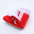 thumbnail image 4 of Unisex Newborn Baby Cotton High Booties Non-Slip Sole for Toddler Boys Girls Infant Winter Warm Fleece Cute Bow tie Shoes, 4 of 7