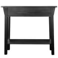 thumbnail image 3 of Leick Furniture Wood Mission Console Table in Slate Black, 3 of 7
