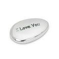 thumbnail image 1 of Engraved Pebble-I Love You Decoration, 1 of 2