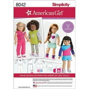 18 in. Girl Doll Clothes for Doll Pattern - One Size