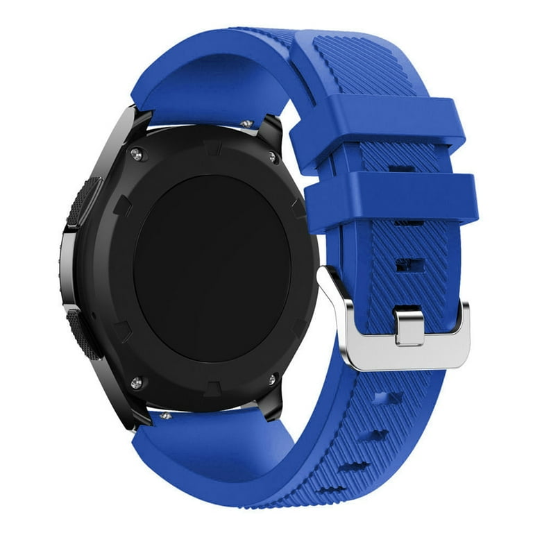 Suitable for Samsung Gear S3 Galaxy Watch 46MM Band Adjustable Silicone Wear resist Strap Wristband Bracelet Waterproof