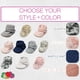 thumbnail image 4 of Pantuflas Térmicas Envuelven Fruit of the Loom Gris Cuadros para Bebés 6-12 Meses, 4 of 5