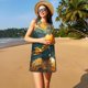 thumbnail image 3 of Balery Whimsical Starry Night Scene Vestidos de verano para mujer con estampado: vestido holgado sin mangas, vestido playero informal y cómodo para días calurosos., 3 of 7