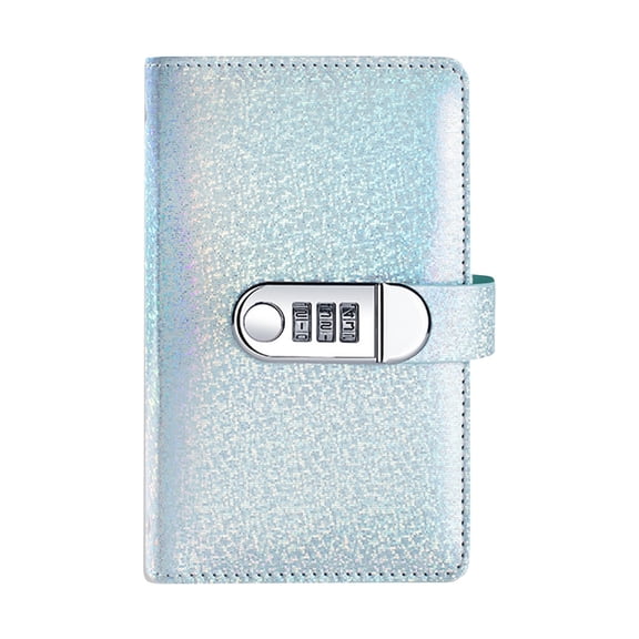 Envelopes Saving Challenge, Money Saving Wallet with Password Lock, Budget Savings Challenge Book for Financial Planning, Money Binder with Password Lock for Home, 1Pc, Easy to Use(Blue,7x4.3")