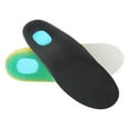 thumbnail image 2 of Unisex Silicone Sports Insole Shock Absorption Foot Arch Support Orthotics InsolesL, 2 of 8