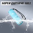thumbnail image 3 of HIBIBUD Small Blue UV Flashlight, 9 LED Keychain Flashlight for Camping, Nails, Currency, 3 of 7