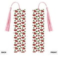 thumbnail image 2 of Kdxio Hand Drawn Strawberry Print Metal Tassel Bookmarks,Perfect Gift for Art Lovers and Bookworms Metal Bookmarks for Women, 2 of 8