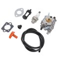 thumbnail image 4 of Trimmer Carburetor Replacement 4126 120 0600 Fuel Line Spark Plug And Filter Set For  Metal Material High Performance, 4 of 8