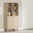 thumbnail image 2 of South Shore Sweedi, Scandinavian Storage Unit, Soft Elm, 2 of 14