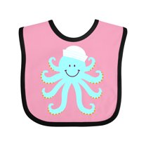 Inktastic Octopus Ocean Sea Creature Boys or Girls Baby Bib