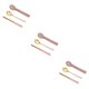 thumbnail image 3 of Toystoory Juego de cubiertos Cubiertos 304 Juegos de cucharas y palillos de acero inoxidable Reuniones familiares Hogar Cocina Restaurante oro Type2 NO2, 3 of 6