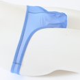 thumbnail image 3 of TANBOM Men's Mesh Lightweight Breathable Minimal Coverage Thong Underwear, Blue, 1-Pack, L, 3 of 9