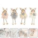thumbnail image 1 of 4pcs Christmas Tree Doll Decoration, 1 of 1