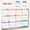 white_Free Size, variant on Kchsji Double-Sided Laminated Erasable Calendar, Reusable Dry-Erase Wall Planner, Large Writeable Grid, Smudge-Free Finish, All-Year Organization, Magnetic Or Tape Mount, Office Or Home