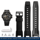 thumbnail image 3 of Correa de reloj de alta calidad Adecuada para la serie G-SHOCK Casio Heart of Steel GST-B100/400G/W300 Correa de caucho de resina, 3 of 5