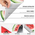 thumbnail image 6 of Yayeee Dish Drying Mat for Kitchen Counter 16" x 18" Microfiber Super Absorbent Coffee Decorative Pad, Red Watermelon, 6 of 9