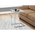 thumbnail image 5 of Accent Table C-shaped End Side Snack Living Room Bedroom Metal Grey, 5 of 11