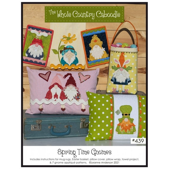 Spring Time Gnomes Pattern by The Whole Country Caboodle