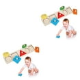 thumbnail image 2 of VONKY Geometric Shape Puzzles With Knobs Toys Develop Fine Motor Skills Entertain 2Set, 2 of 6