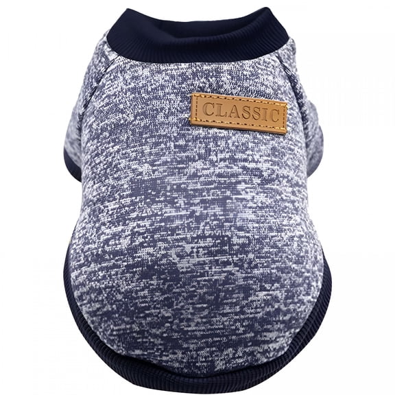 TELOLY Pet Dog Puppy Classic Sweater Fleece Clothes for Large and Small Dogs Warm Winter Hoodie Sweater for Dogs