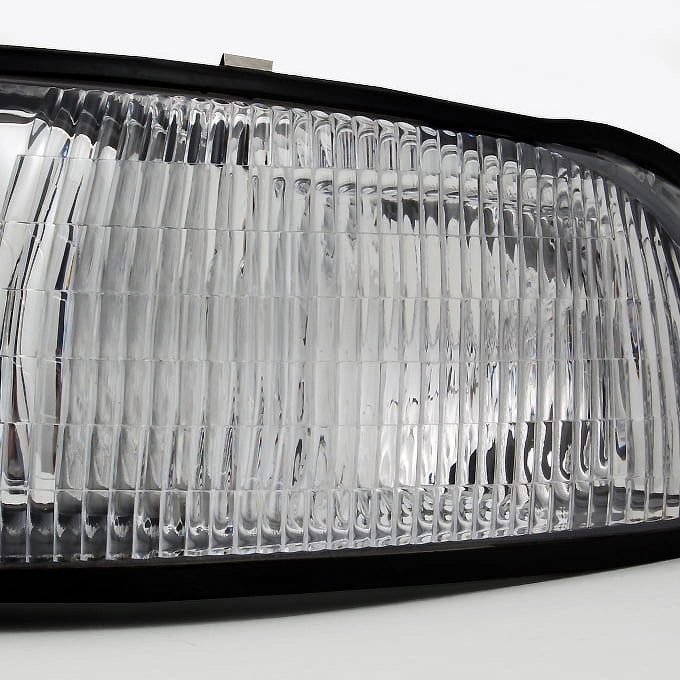 AKKON - For Buick LeSabre Clear Headlights Head Lamps Driver and Passenger Side Replacement Pair Set